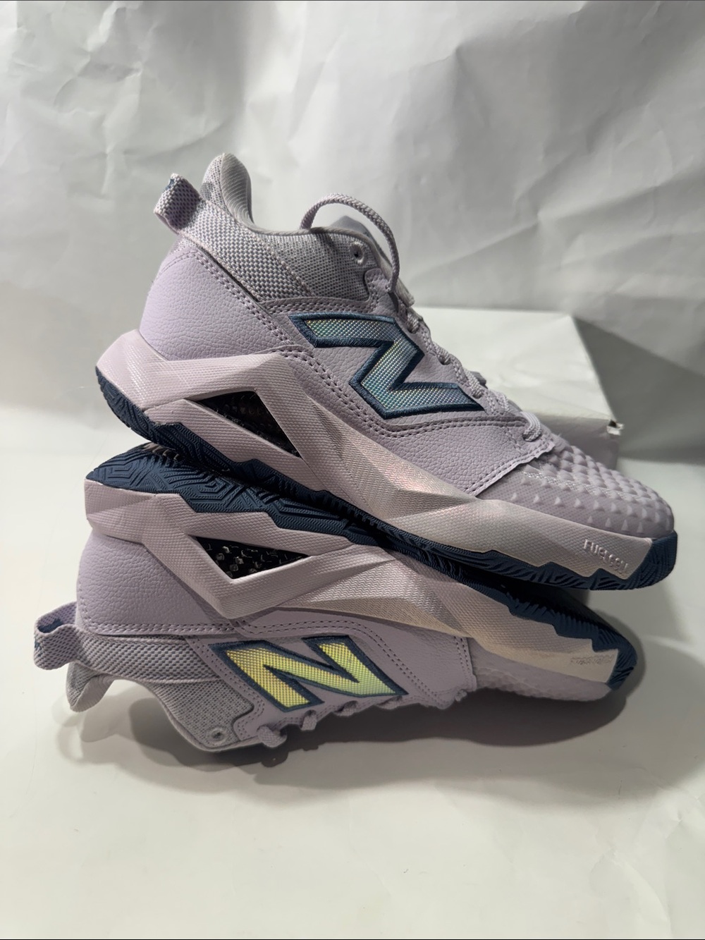 New Balance Coco CG2 Coco Gauff Women’s Tennis Shoes Taro/Blue Gemstone Size 7 - Picture 2 of 7